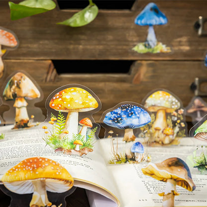 S-29  Large-sized Mushroom Themed Sticker Pack