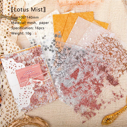 P-5 Gold Foil Simplicity Journal Material Paper