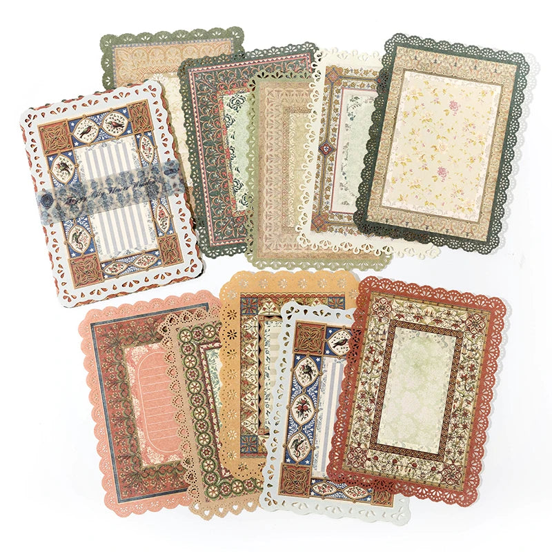P-6 Vintage Floral Lace paper