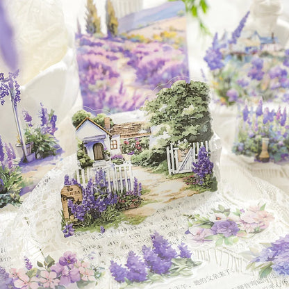 S-31 Mr. Paper, Four Seasons Forest Garden Theme Stickers, Decorative Scrapbook Notebook Phone Case Diary Collage Material Stickers