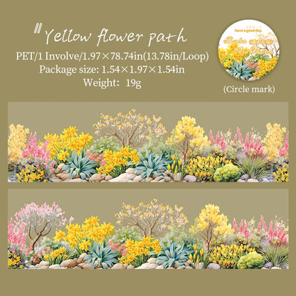 T-4 50mm*2m PET Plant forest landscaping