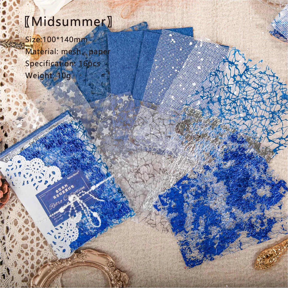 P-5 Gold Foil Simplicity Journal Material Paper