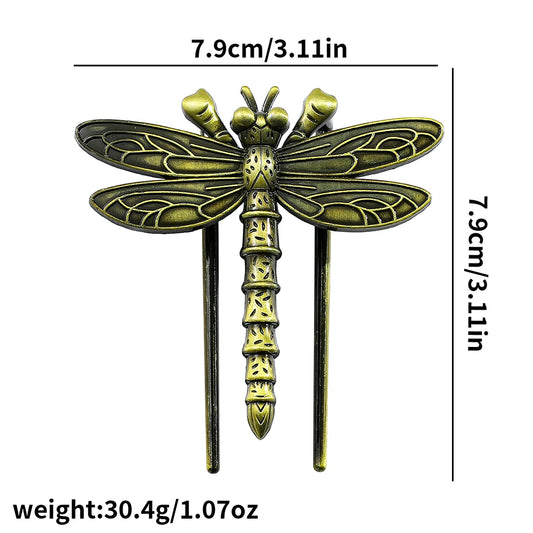 T-1 Dragonfly Metal Stainless Steel bookmark