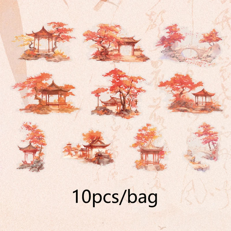 S-43 6 styles with the time series pet sticker