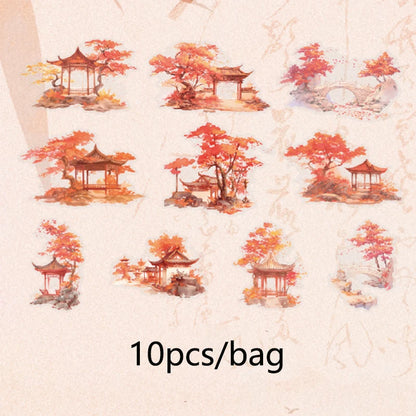 S-43 6 styles with the time series pet sticker