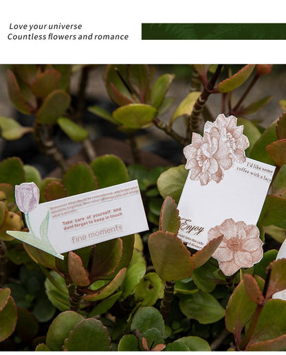 T-11 Ink blossom wooden stamp