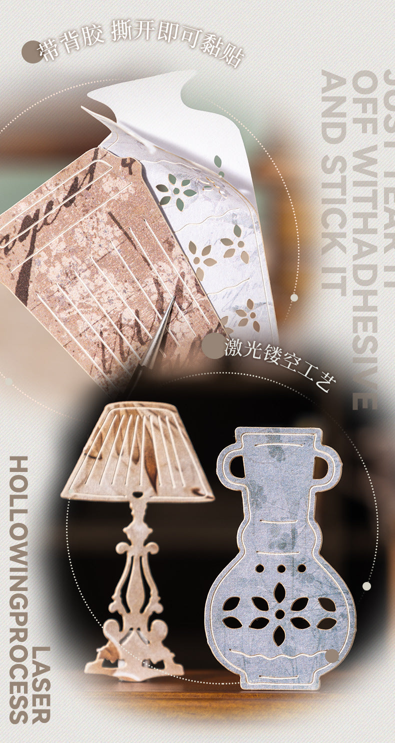 S-23 Prologue to Life Series Home Theme Hollow Sticker 4Style