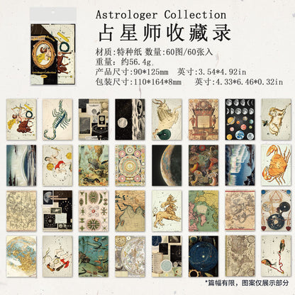 P-13 Ancient Forest American Retro Material Paper