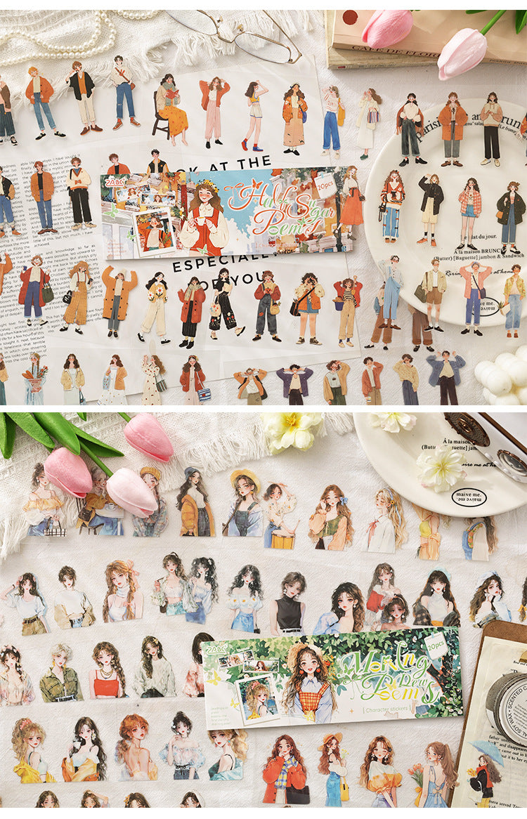 S-48 Sweet Oxygen Diary Series  Sticker book