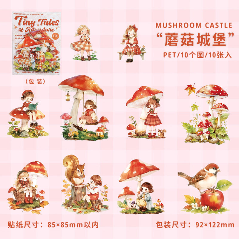 S-15 YiNiao Mini Adventure Series Cute Cartoon Theme Character 6Style