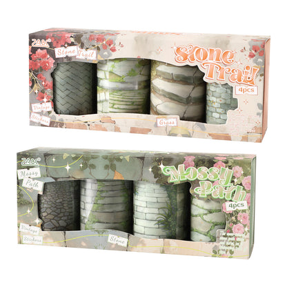 S-35Boxed Tape Set Impressions of Ancient Roads Series Scenery Stickers