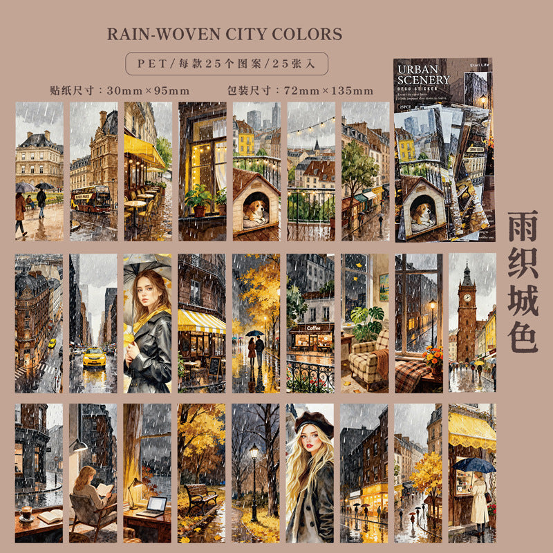 S-13 YiNiao City Romance and Youth Series Character and Scenery 6Style