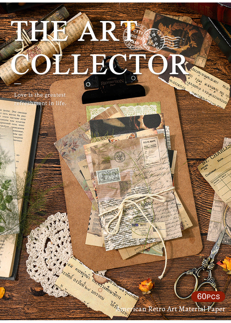 P-13 Ancient Forest American Retro Material Paper
