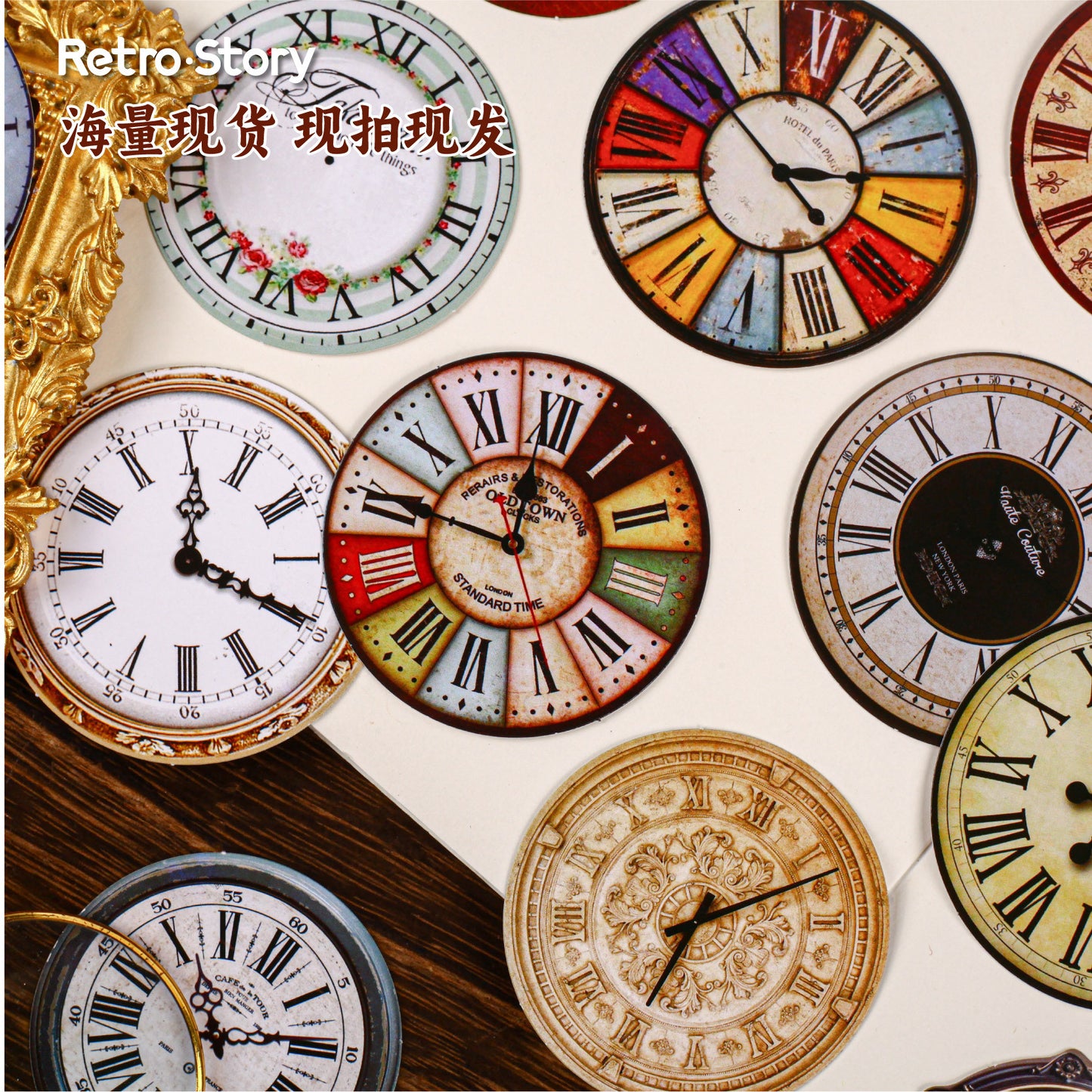 S-37  Time Scale Series Stickers