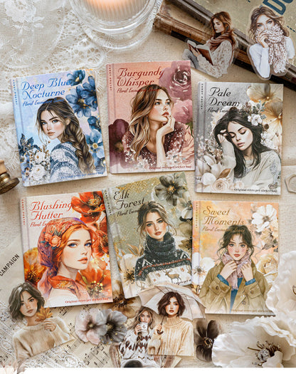 S-38  Flower Encounter Series Scenery Sticker