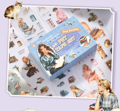 S-46  Die-Cut Tape Set Artistic Echo Series 2Style