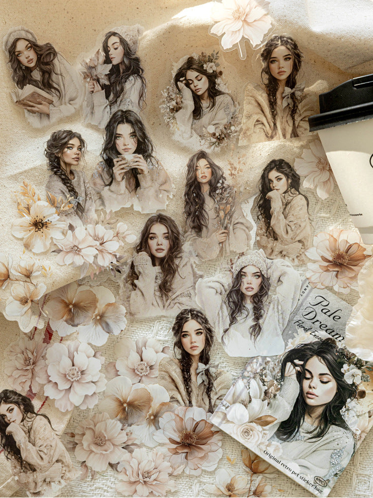 S-38  Flower Encounter Series Scenery Sticker