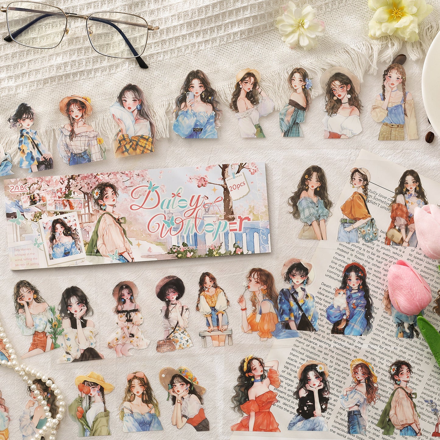 S-48 Sweet Oxygen Diary Series  Sticker book