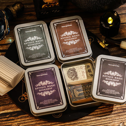 P-10 A Beautiful Day Set Small Book Material Book Antique Magic Bookstore Series 4Style