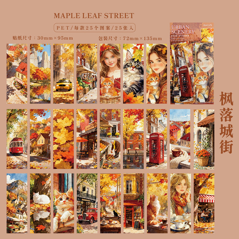 S-13 YiNiao City Romance and Youth Series Character and Scenery 6Style