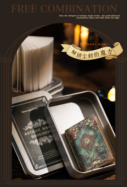 P-10 A Beautiful Day Set Small Book Material Book Antique Magic Bookstore Series 4Style