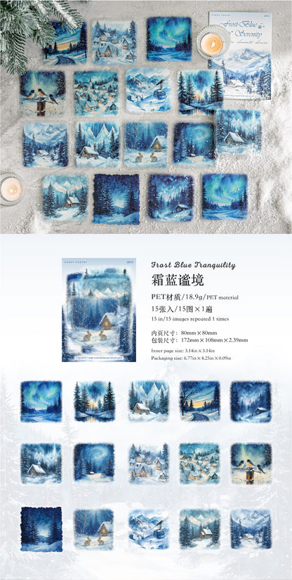 S-39  Large Size LandscapeSnow Poetry Series Winter Snow Scene 6Style