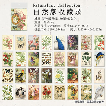 P-13 Ancient Forest American Retro Material Paper