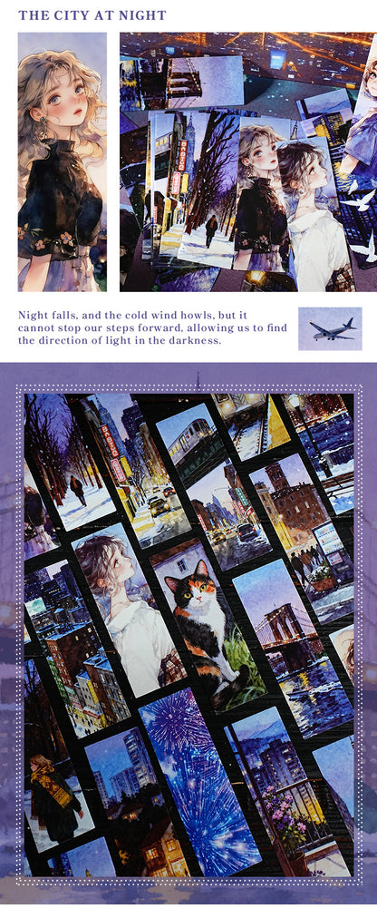 S-13 YiNiao City Romance and Youth Series Character and Scenery 6Style