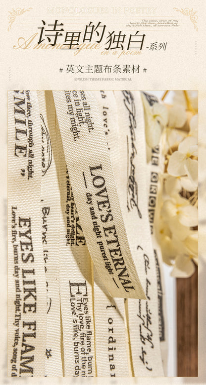 S-27 English Theme Cloth Strip Material Pack Monologue Series