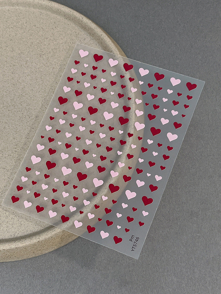 MINI-18 Heart Stickers