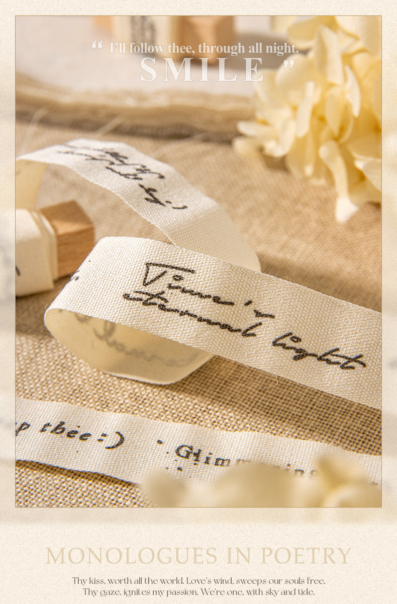 S-27 English Theme Cloth Strip Material Pack Monologue Series