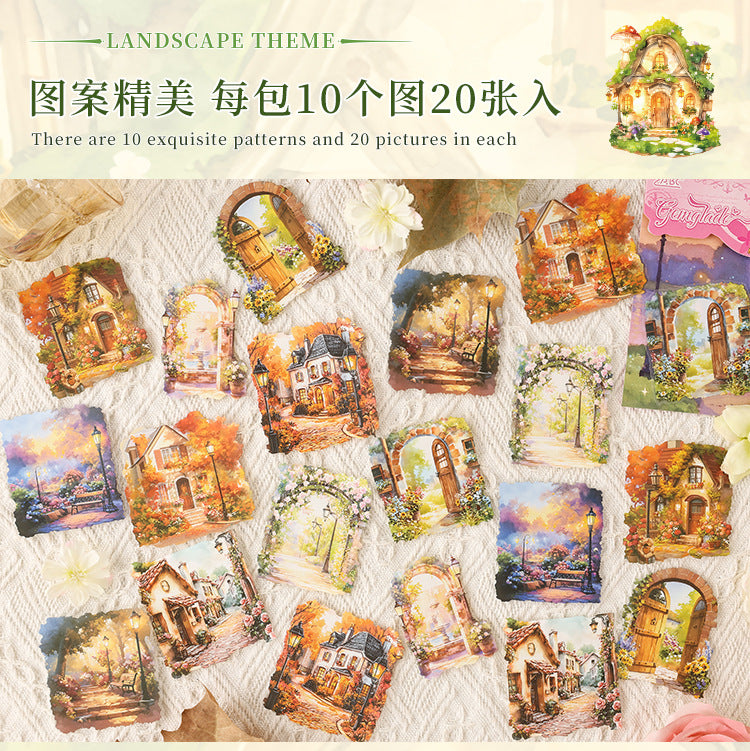 S-43Magic Journey Adventure Series Sticker 6Style