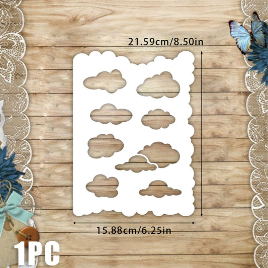 Stencil-2 Clouds stencil