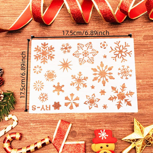 Stencil-3 Snowflake