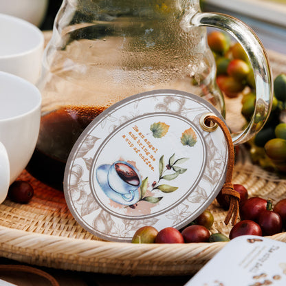 S-22 Coffee Transfer Sticker Hazy Coffee Fragrance Dream Series  6Style