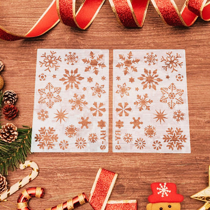 Stencil-3 Snowflake