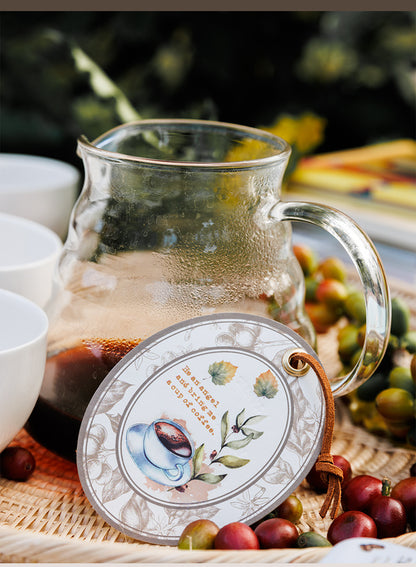 S-22 Coffee Transfer Sticker Hazy Coffee Fragrance Dream Series  6Style
