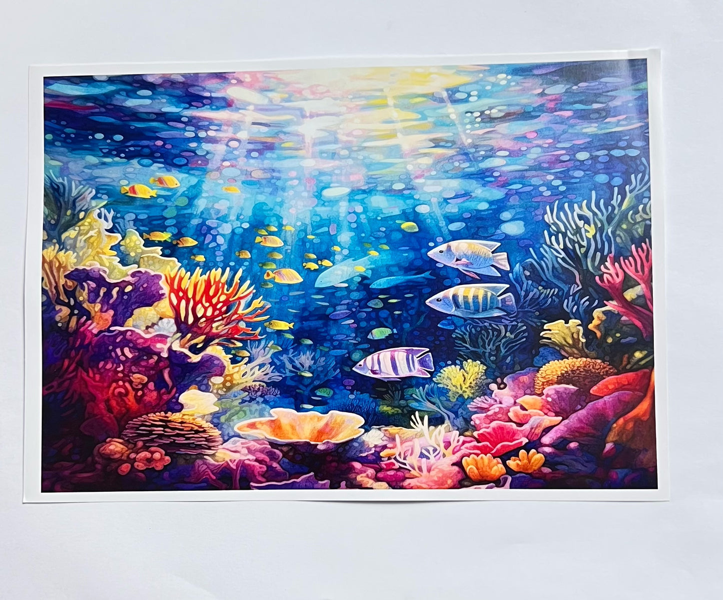 P-5 Underwater World paper( photo paper,A5 size)