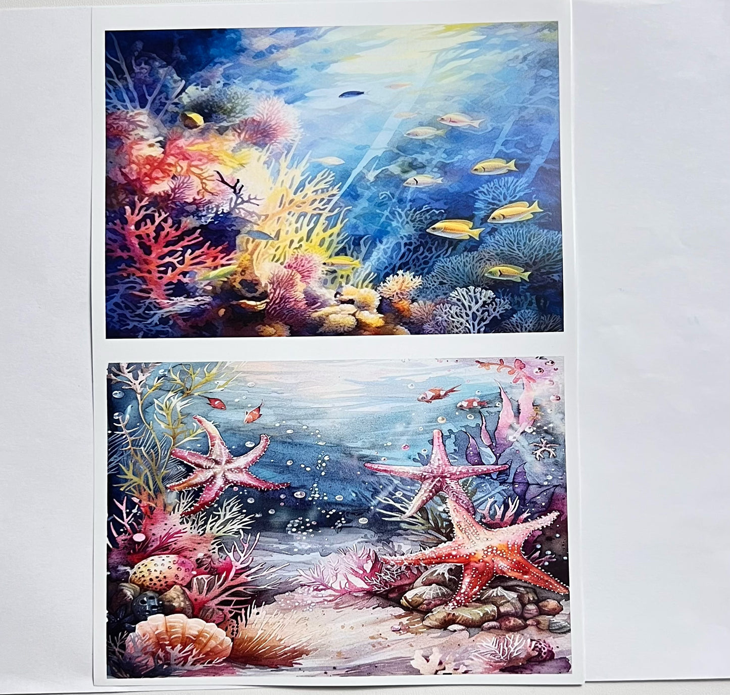 P-5 Underwater World paper( photo paper,A5 size)