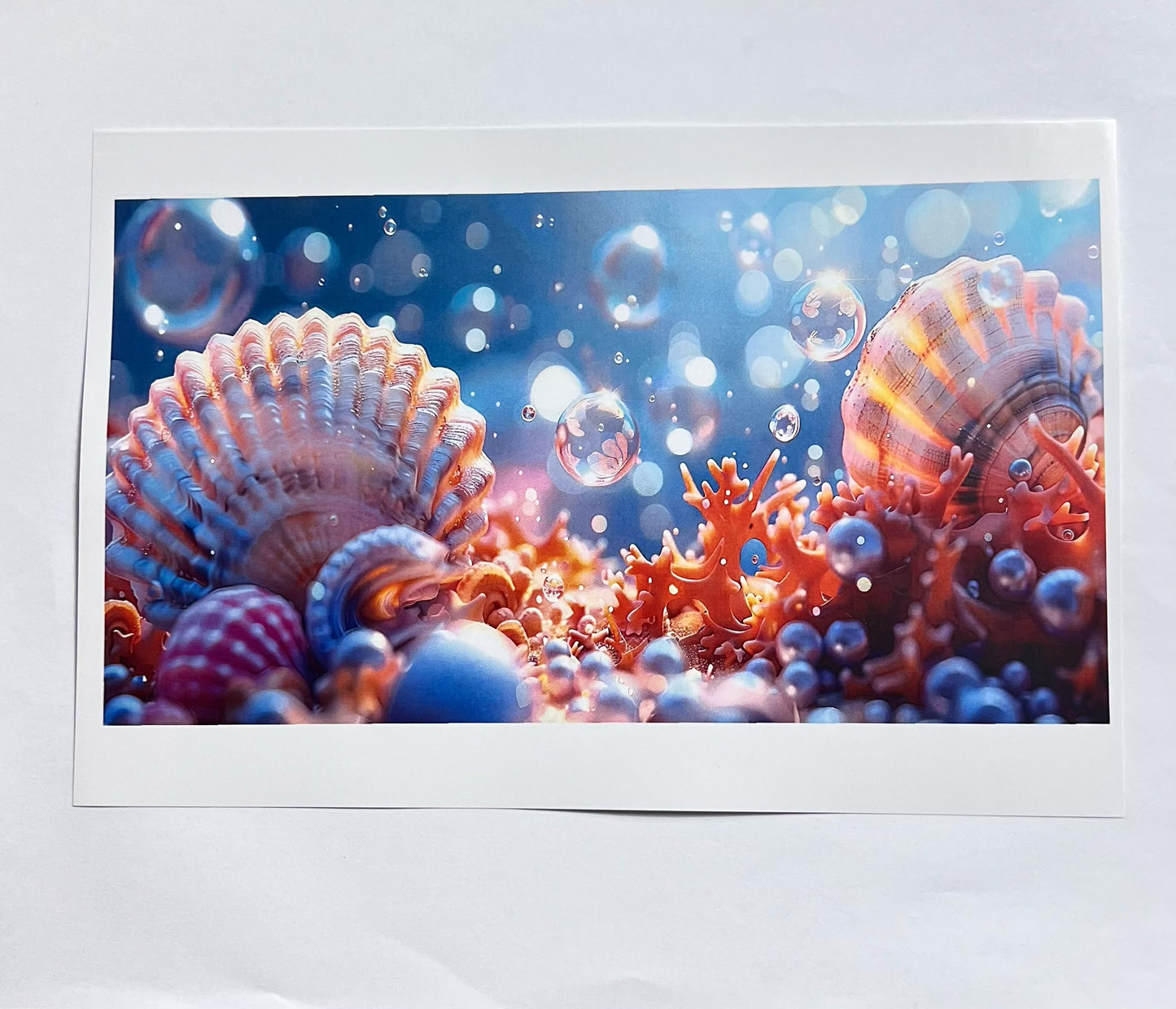 P-5 Underwater World paper( photo paper,A5 size)