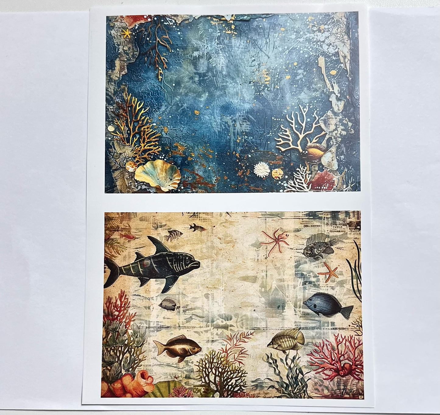 P-5 Underwater World paper( photo paper,A5 size)