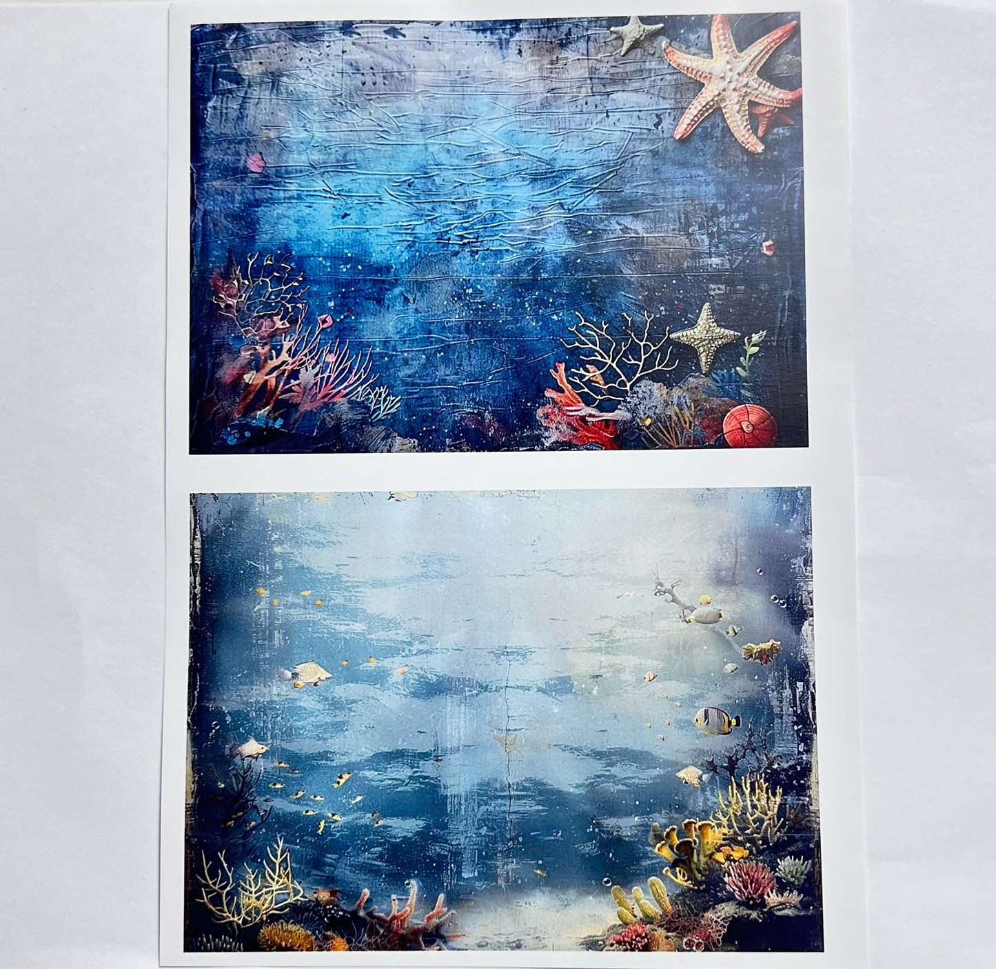 P-5 Underwater World paper( photo paper,A5 size)