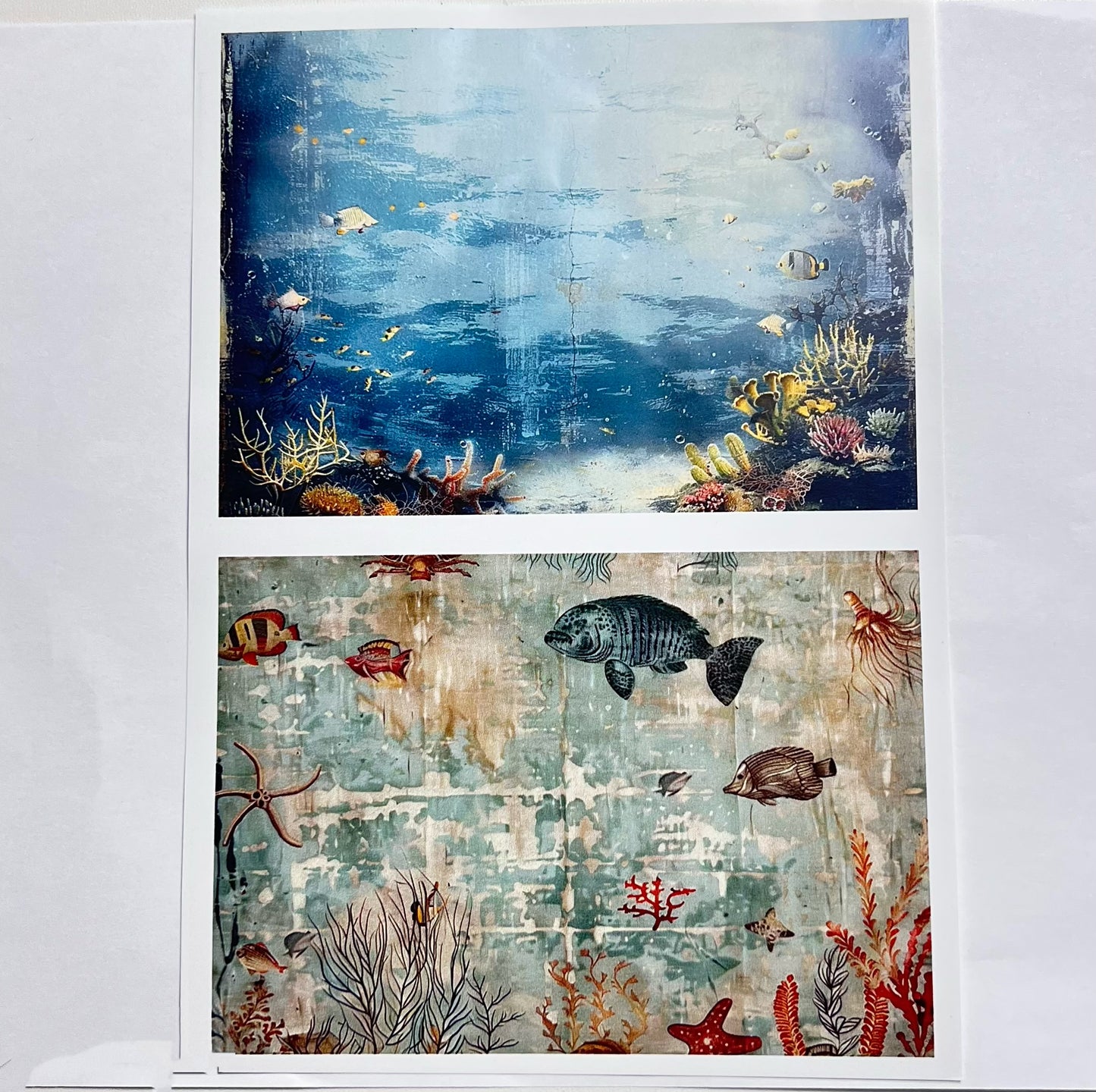 P-5 Underwater World paper( photo paper,A5 size)