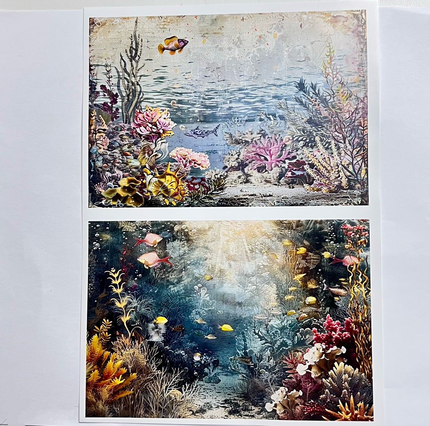 P-5 Underwater World paper( photo paper,A5 size)