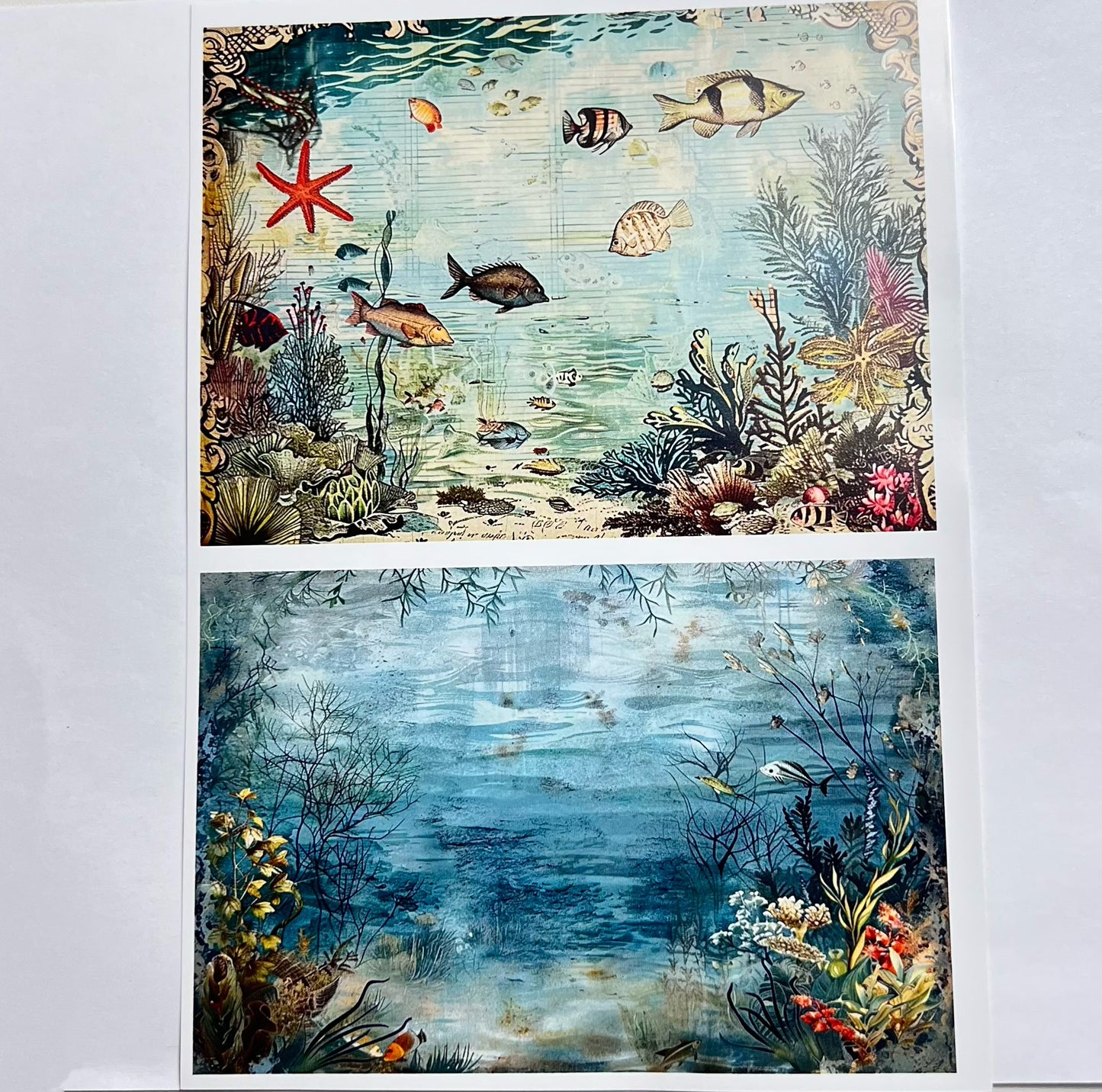 P-5 Underwater World paper( photo paper,A5 size)