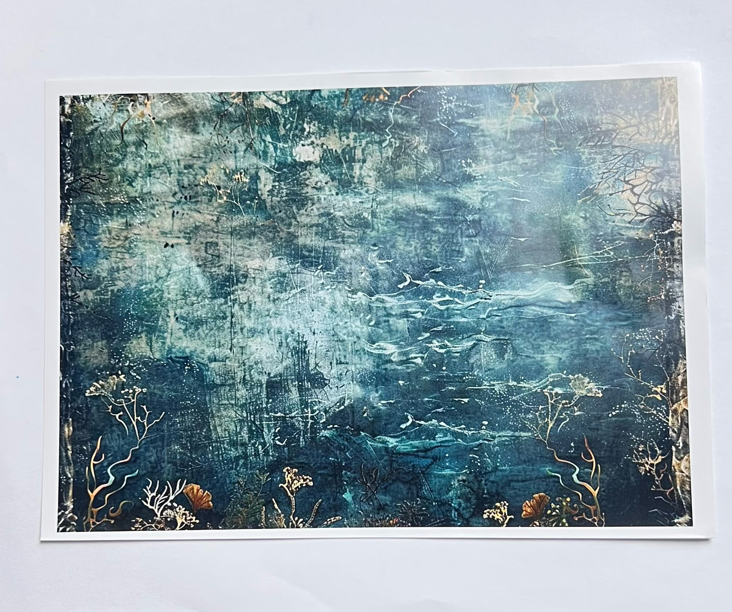 P-5 Underwater World paper( photo paper,A5 size)