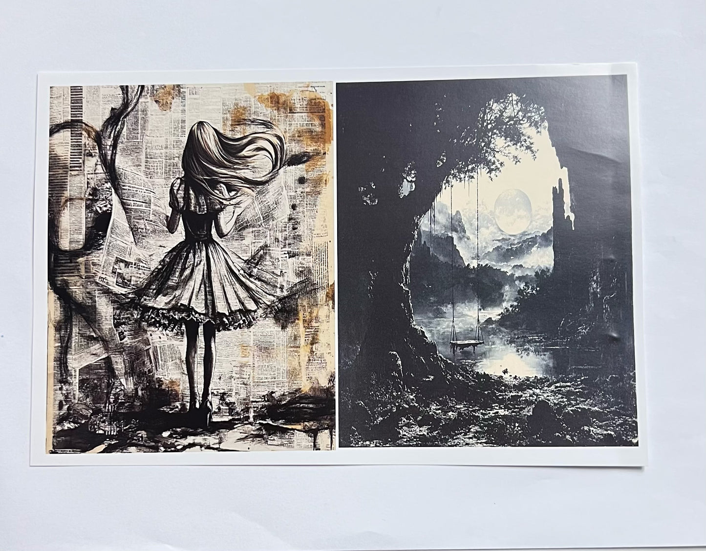 P-2 Alice paper (photo paper A5 size)