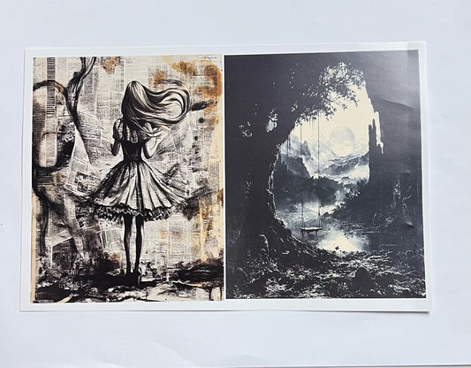 P-2 Alice paper (photo paper A5 size)