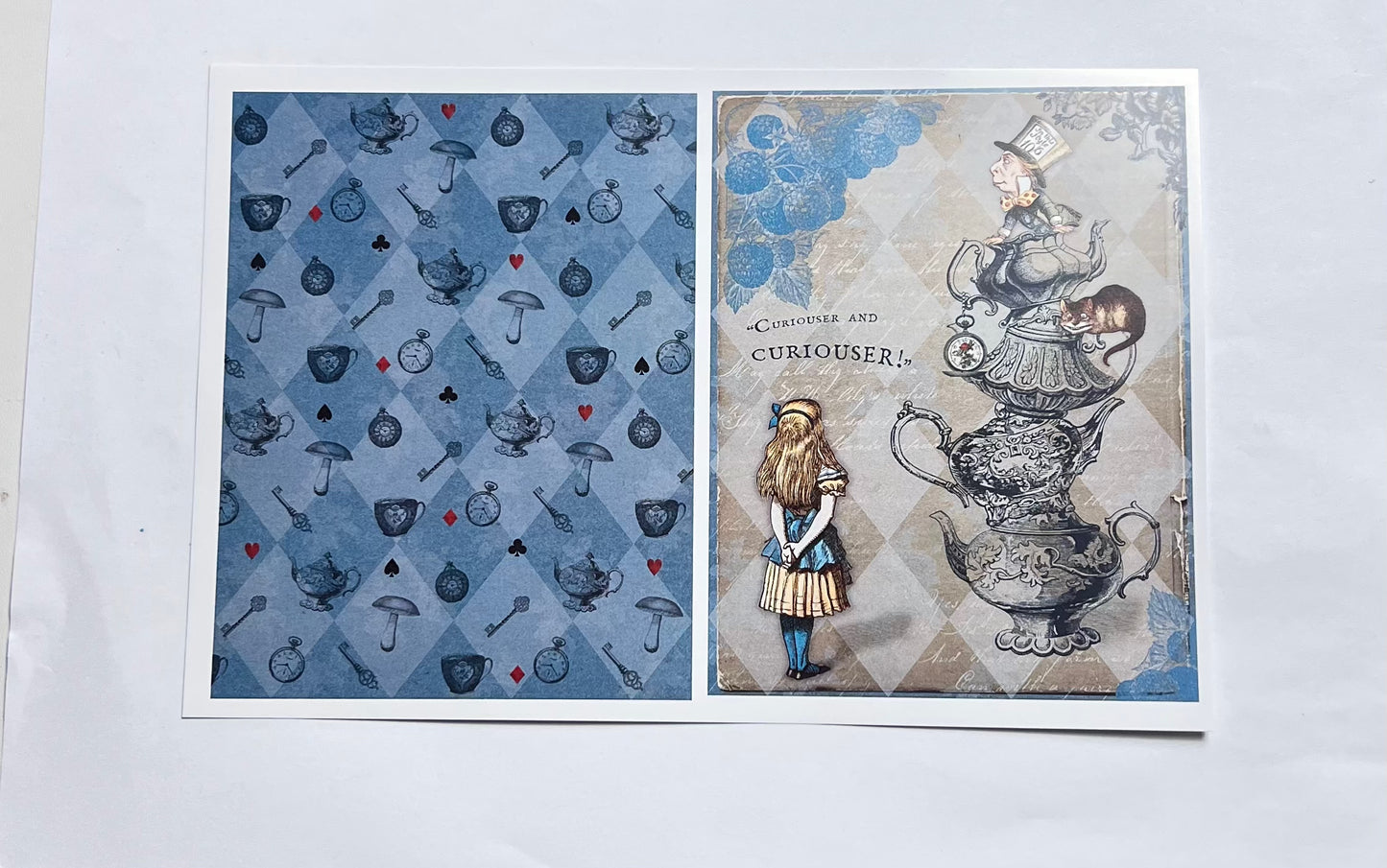 P-2 Alice paper (photo paper A5 size)