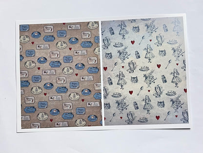 P-2 Alice paper (photo paper A5 size)